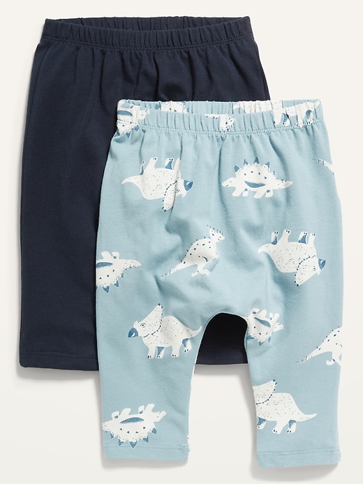 View large product image 1 of 2. 2-Pack U-Shaped Jersey Pants for Baby