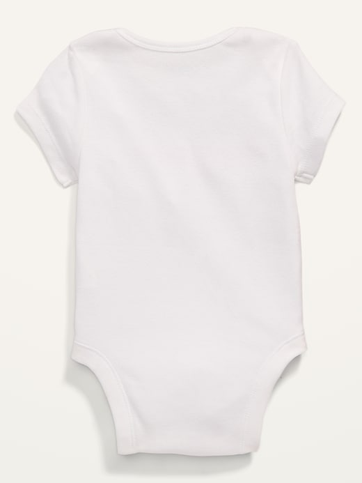 View large product image 2 of 2. Graphic Short-Sleeve Bodysuit for Baby