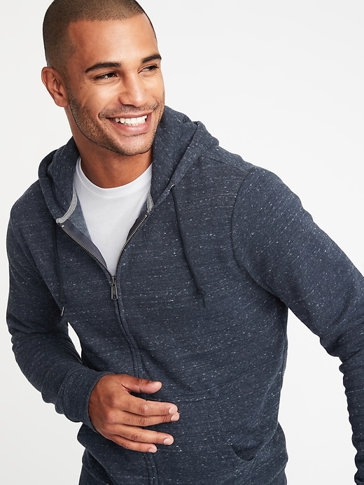 Image number 5 showing, Soft-Washed Zip-Front Hoodie