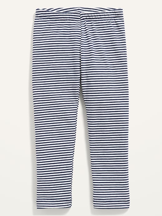 View large product image 1 of 1. Full-Length Striped Leggings for Toddler Girls