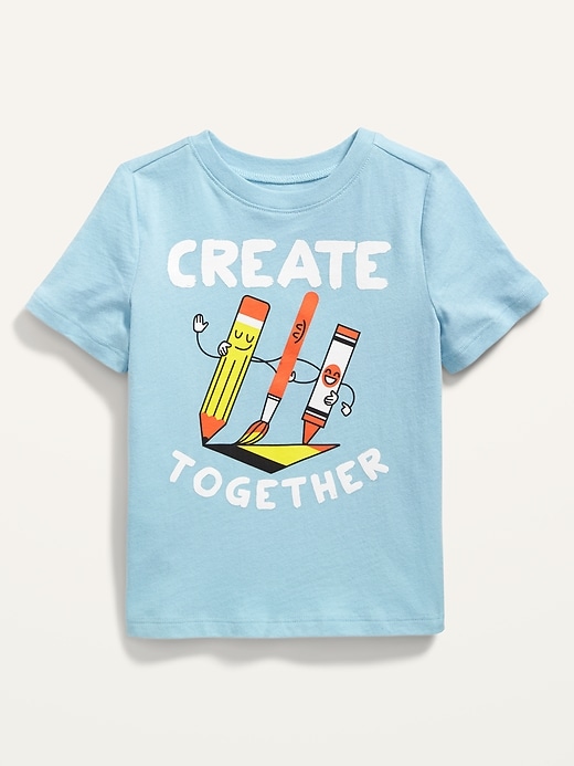 View large product image 1 of 1. Unisex Graphic Short-Sleeve T-Shirt for Toddler