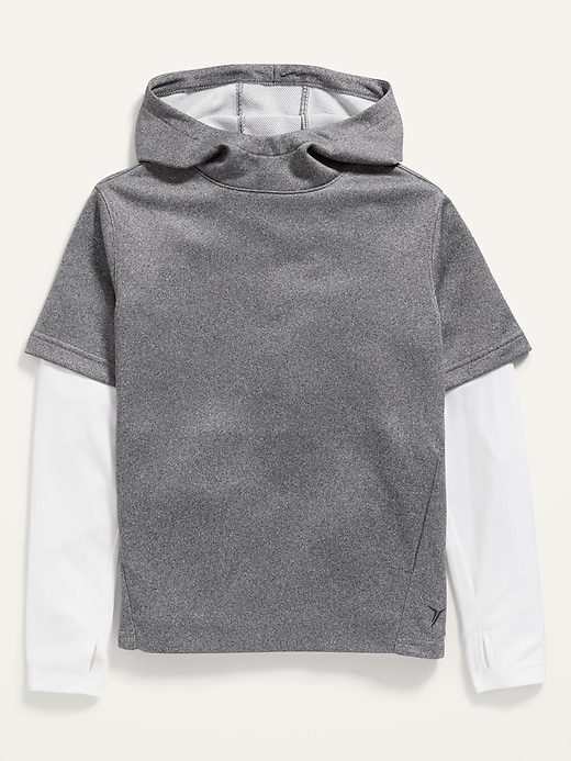 View large product image 1 of 1. 2-in-1 Go-Dry Pullover Hoodie for Boys