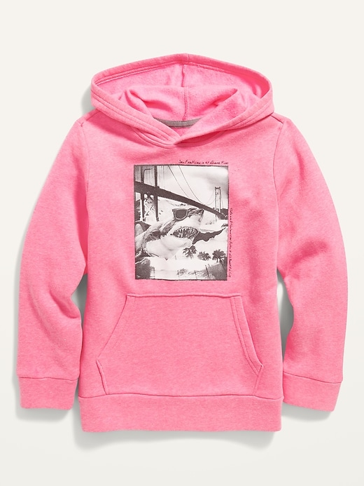 View large product image 1 of 2. Vintage Graphic Pullover Hoodie for Boys