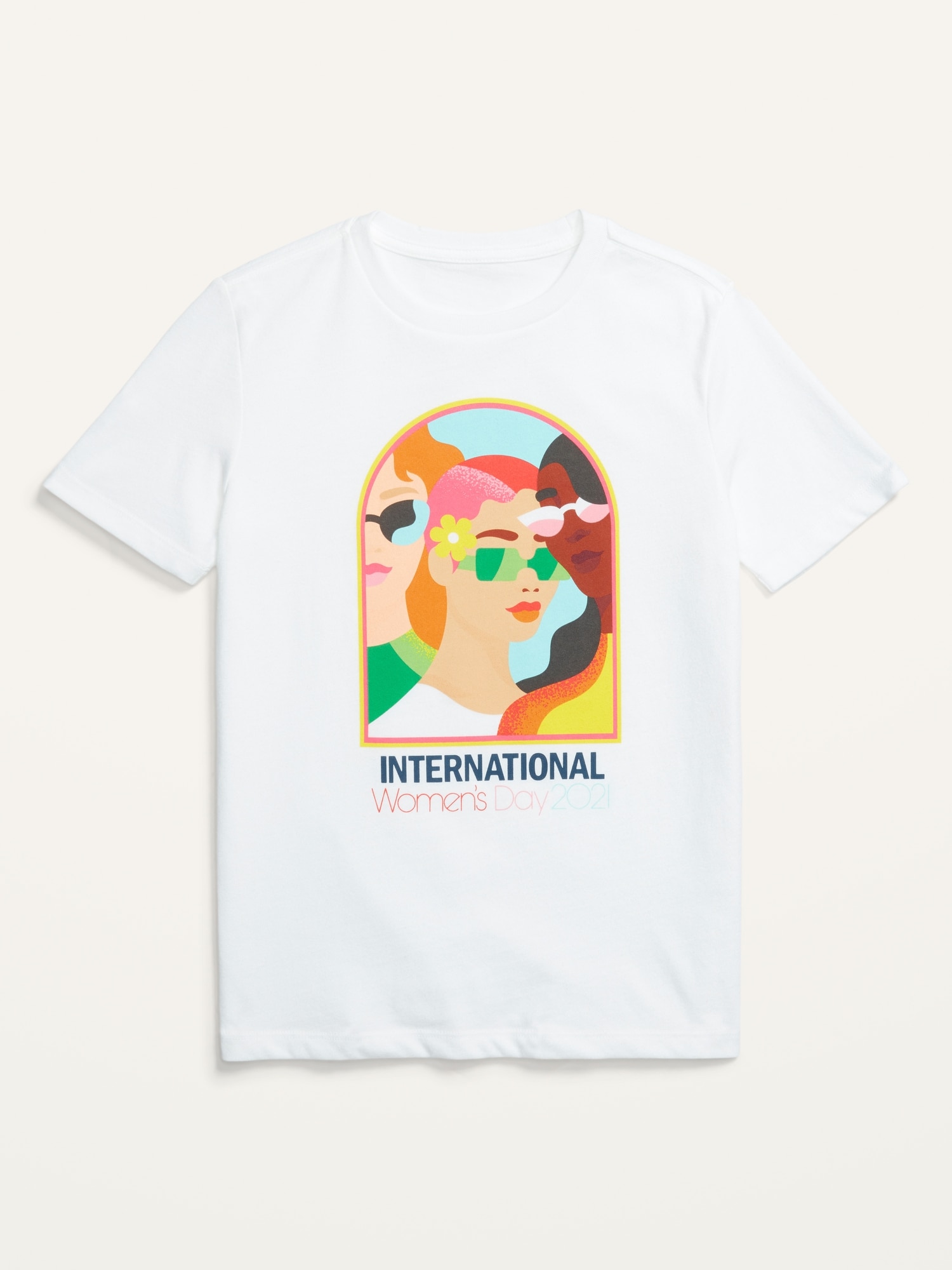 Project WE International Women's Day 2021 Tee by Jade Purple Brown for Kids