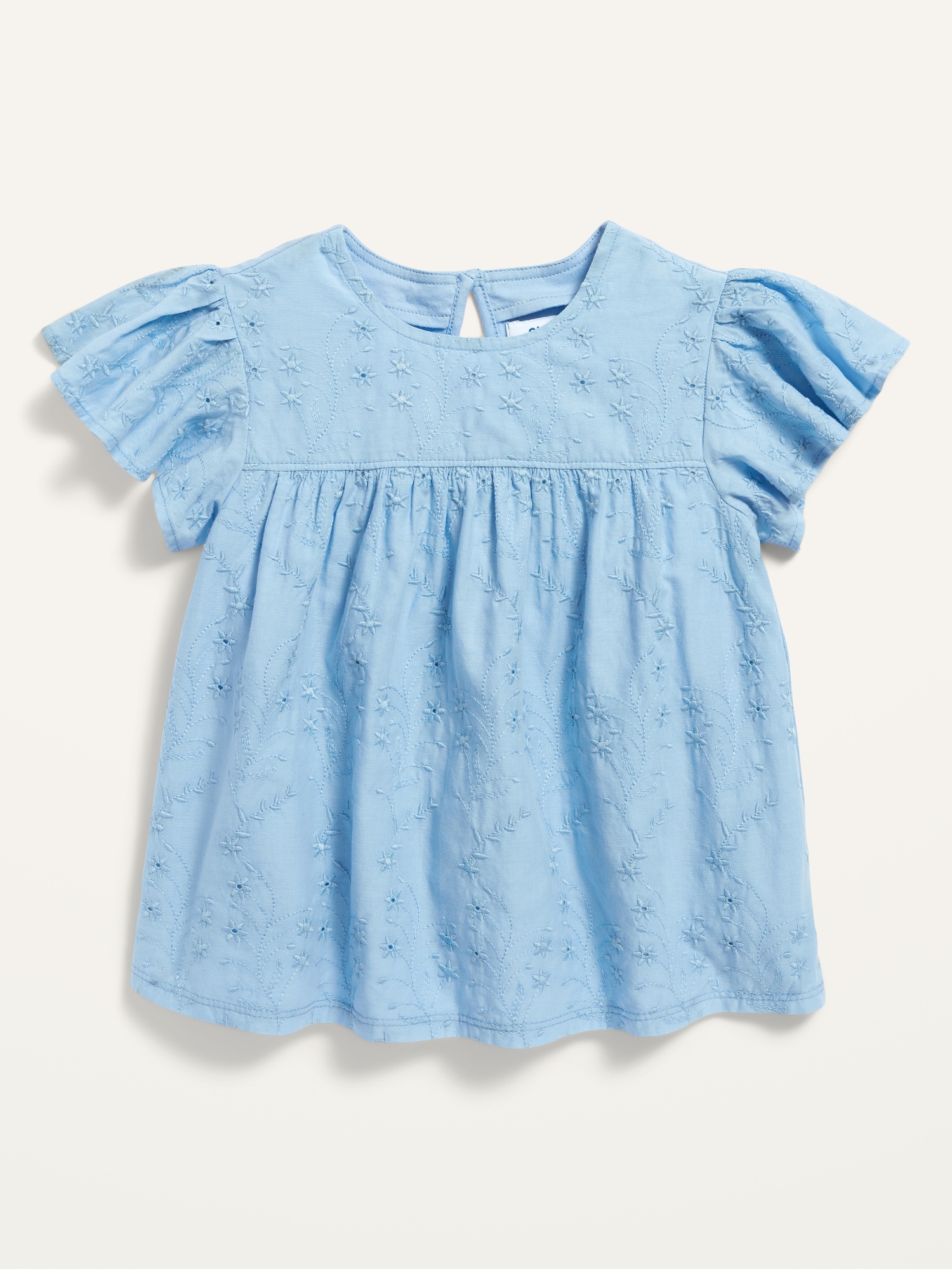 FlutterSleeve Eyelet ALine Top for Toddler Girls Old Navy