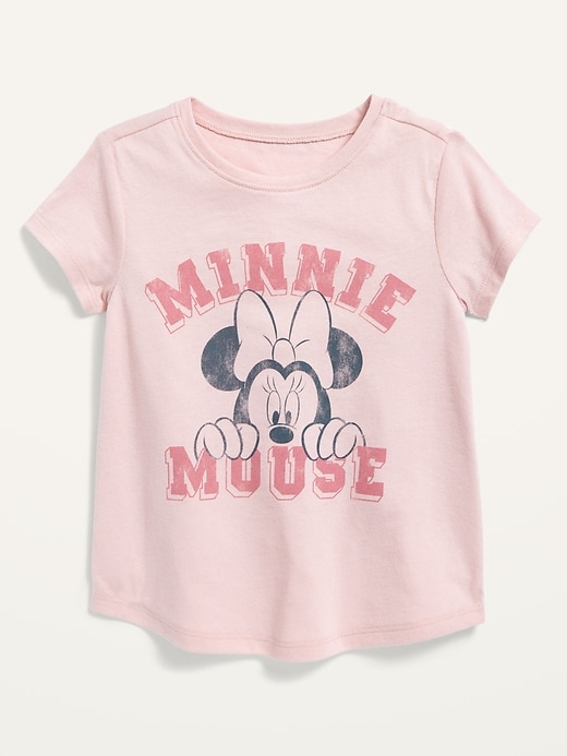 View large product image 1 of 1. Unisex Disney&#169 Minnie Mouse Graphic Short-Sleeve T-Shirt for Toddler