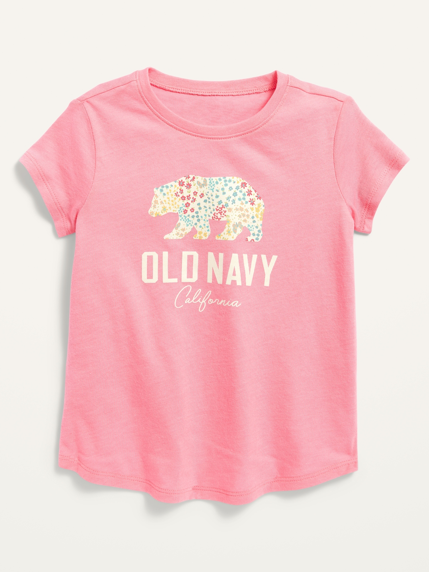 Short-Sleeve Logo-Graphic T-Shirt for Toddler Girls | Old Navy