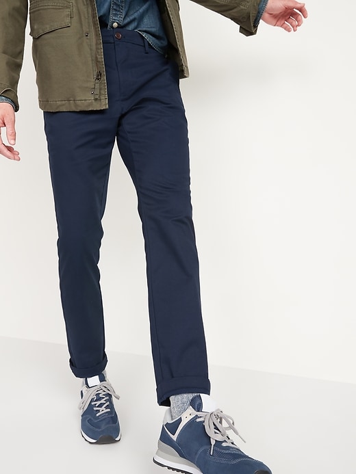 Old Navy - Straight Ultimate Built-In Flex Chino Pants for Men