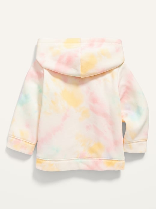View large product image 2 of 2. Logo-Graphic Tie-Dye Zip Hoodie for Baby