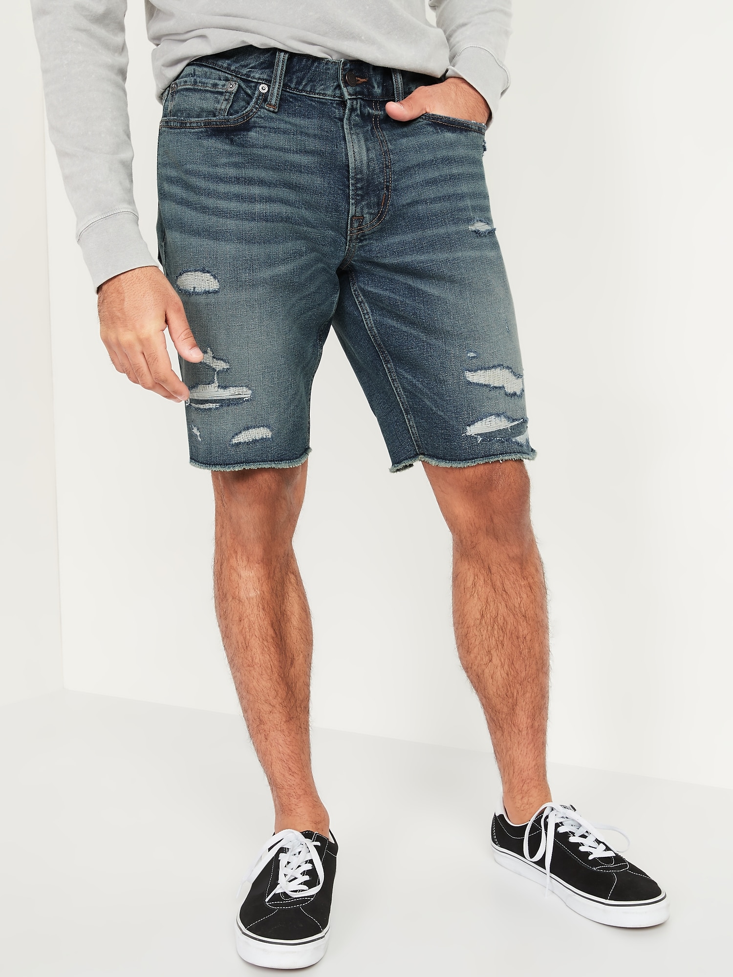 Men's old sale navy denim shorts