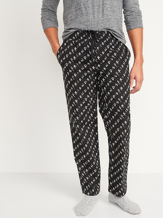 View large product image 1 of 3. Licensed Pop Culture Gender-Neutral Pajama Pants for Adults