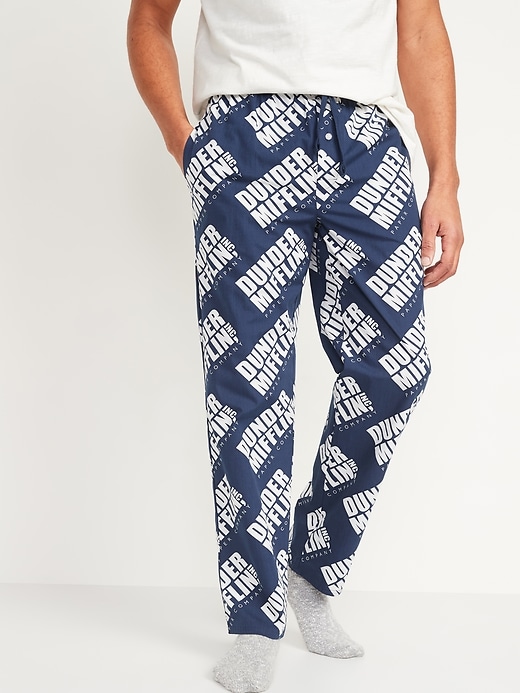 View large product image 1 of 2. Licensed Pop Culture Gender-Neutral Pajama Pants for Adults