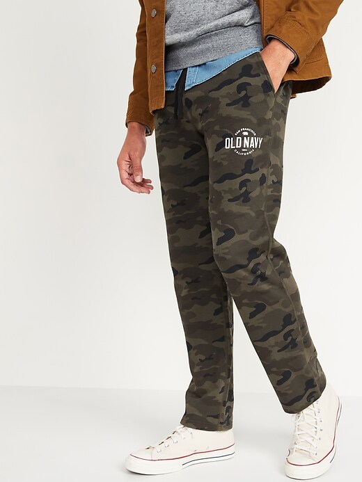 View large product image 1 of 3. Logo-Graphic Camo Sweatpants