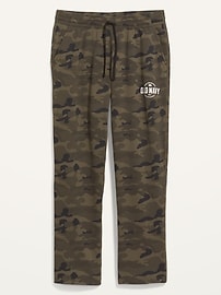 View large product image 3 of 3. Logo-Graphic Camo Sweatpants