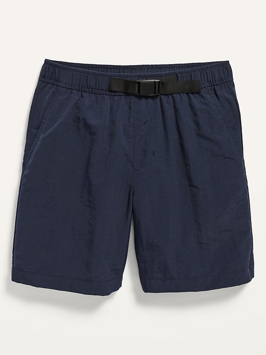 View large product image 1 of 1. Dry-Quick Belted Tech Shorts For Boys