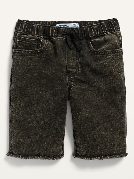 View large product image 1 of 1. Karate Built-In Flex Max Pull-On Jean Jogger Shorts for Boys