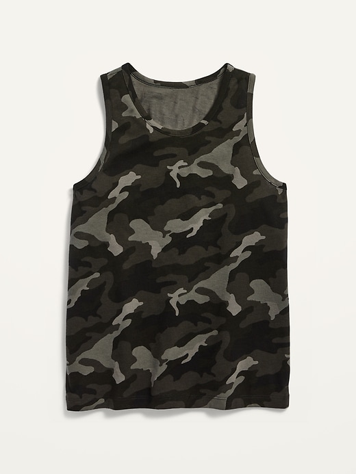 View large product image 1 of 1. Softest Camo Tank Top for Boys