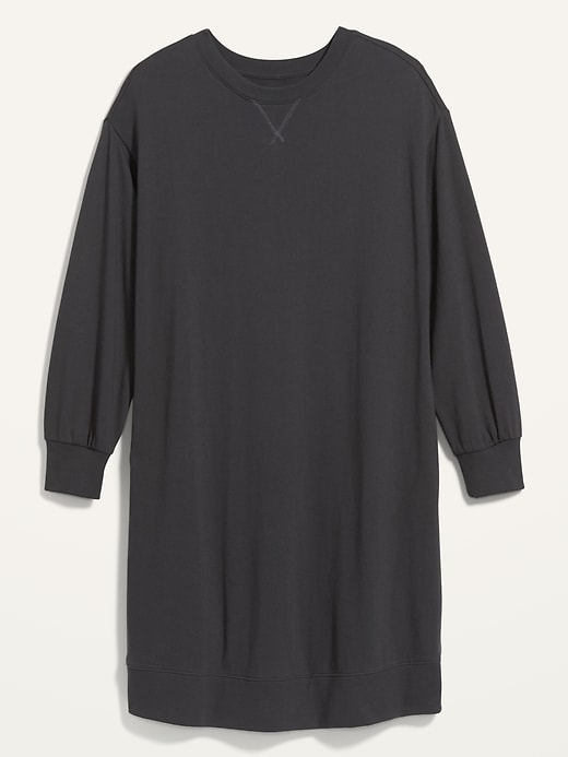 Image number 1 showing, Vintage Plus-Size Sweatshirt Shift Dress