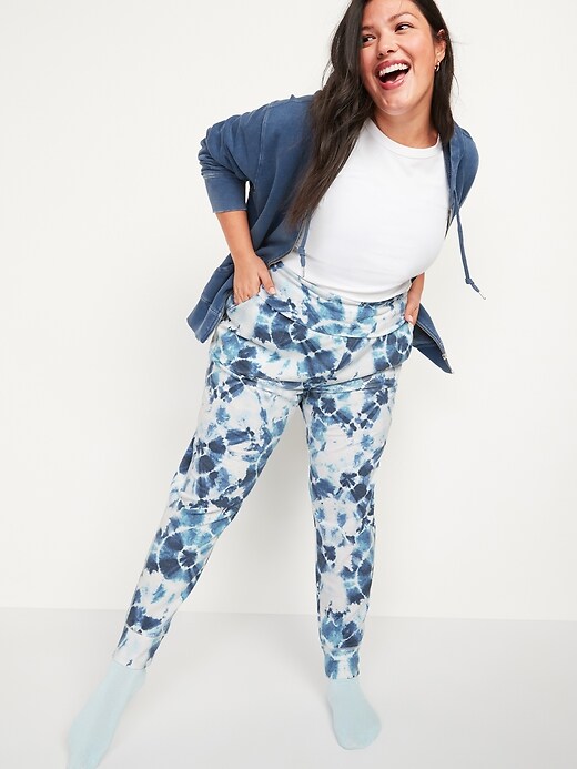 Image number 3 showing, Mid-Rise Plus-Size Live-In Jogger Sweatpants