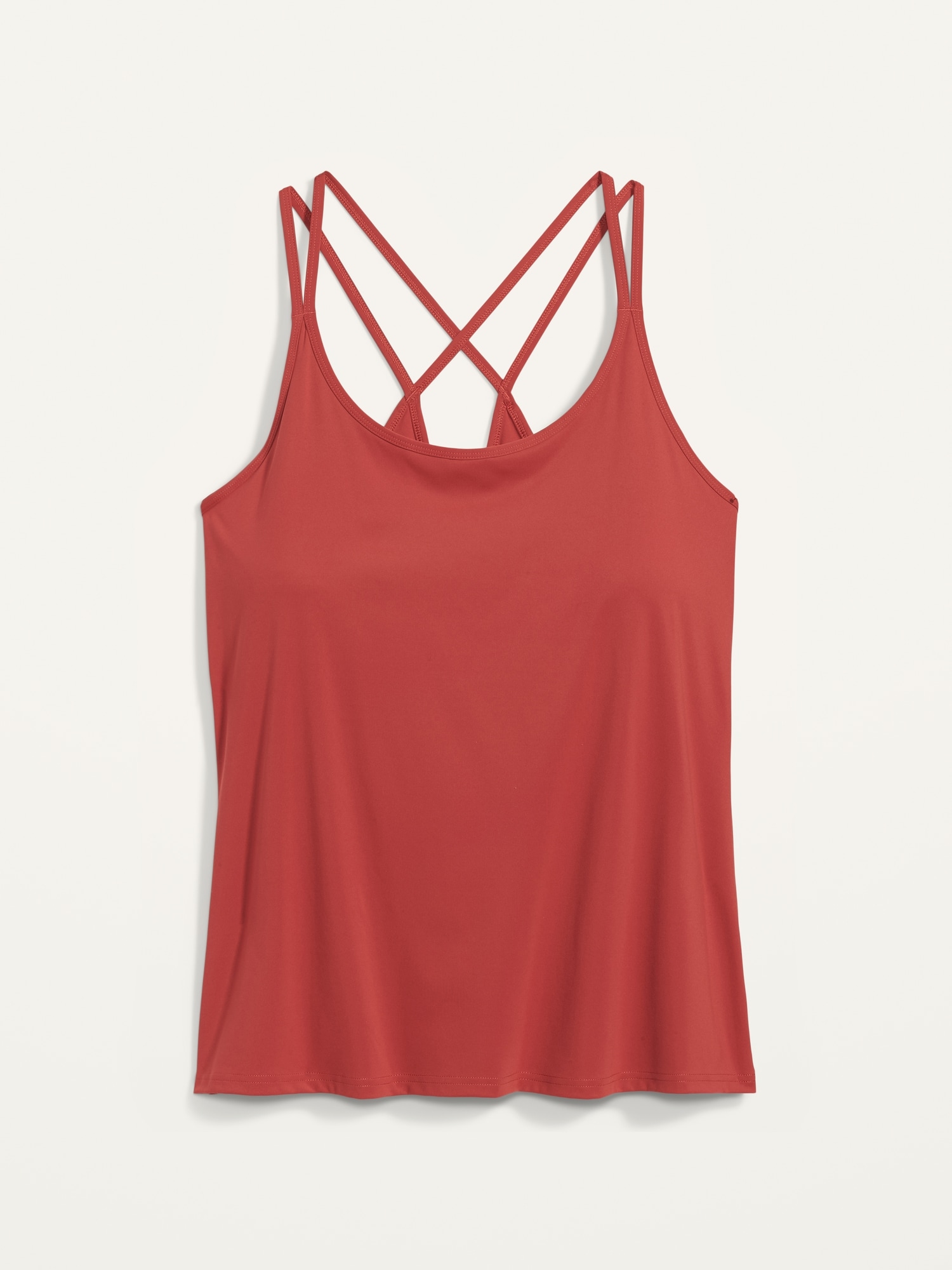 Plus Model Magazine - #PMMFashionFind Strappy Powersoft Shelf-Bra Plus-Size  Tank Top Size 1X - 4X Avail in 3 colors CLICK HERE