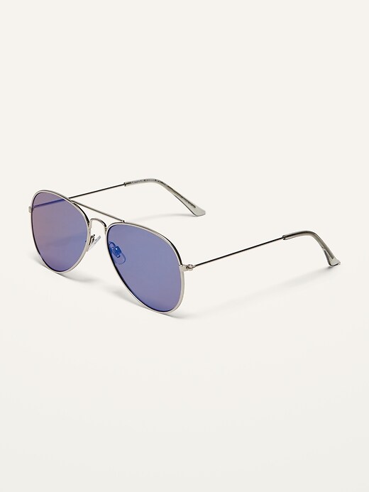 View large product image 1 of 1. Gender-Neutral Aviator Sunglasses For Kids