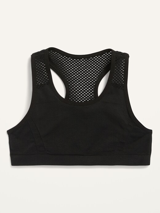 View large product image 1 of 1. Seamless Racerback Sports Bra for Girls