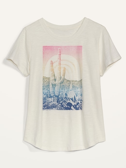 Old Navy EveryWear Graphic Short-Sleeve Tee for Women. 1