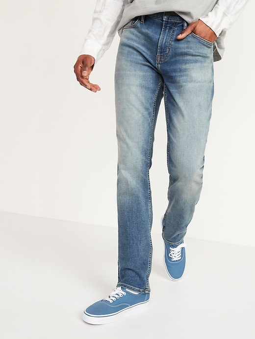 View large product image 1 of 3. Straight 360° Tech Stretch Performance Jeans
