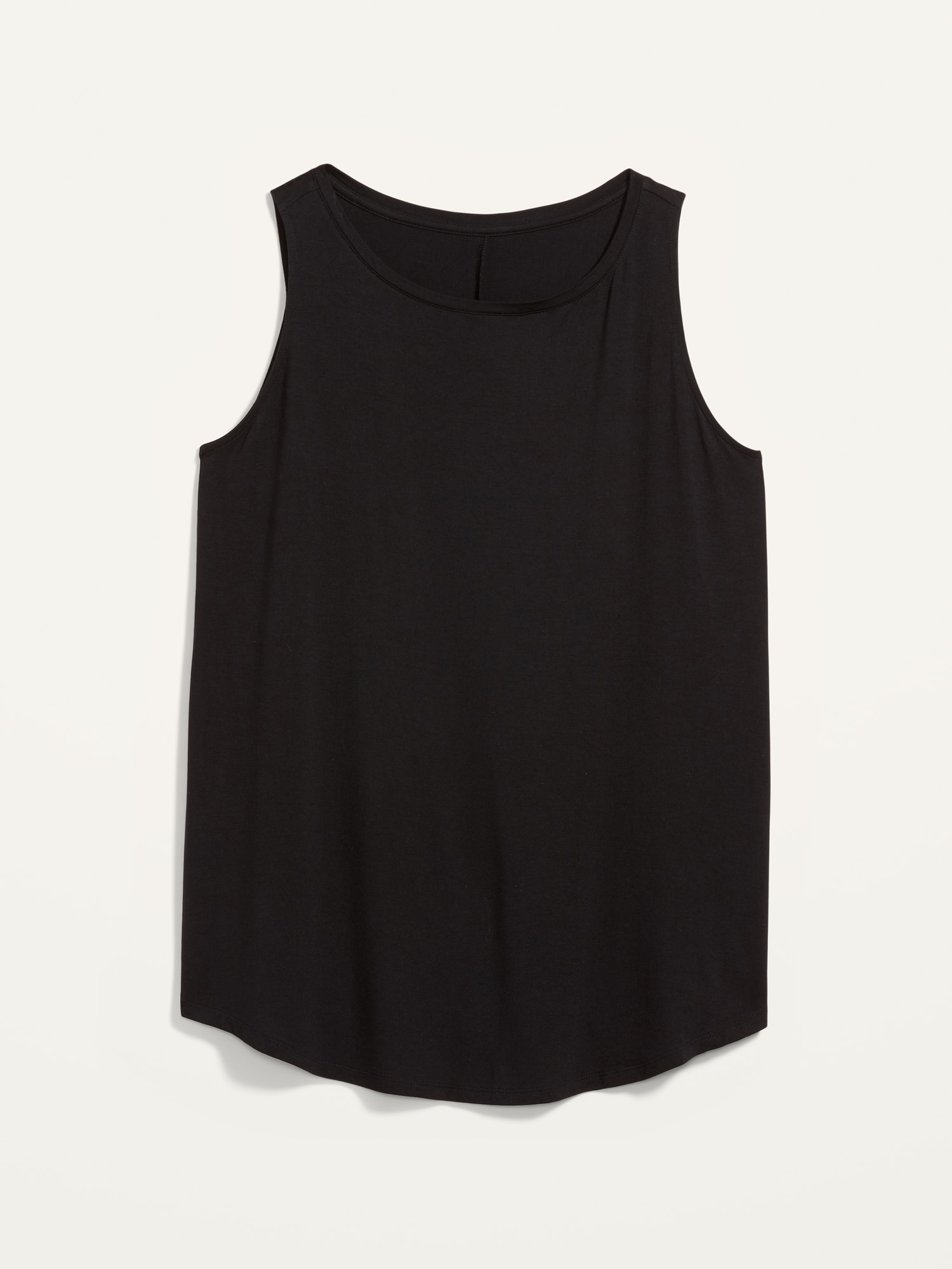 Luxe High-Neck Plus-Size Tank Top | Old Navy