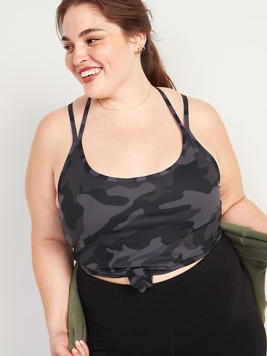 Image number 3 showing, Strappy PowerSoft Shelf-Bra Plus-Size Tank Top