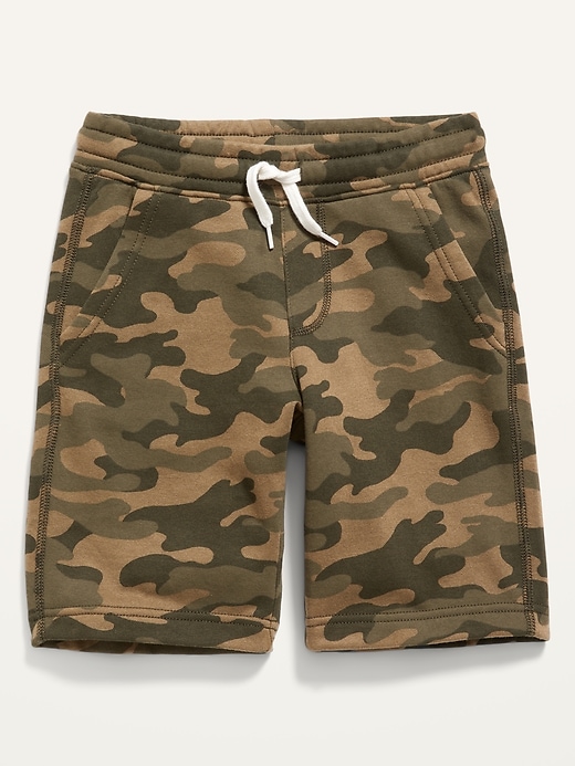 Old Navy Vintage Printed Jogger Shorts for Boys. 1