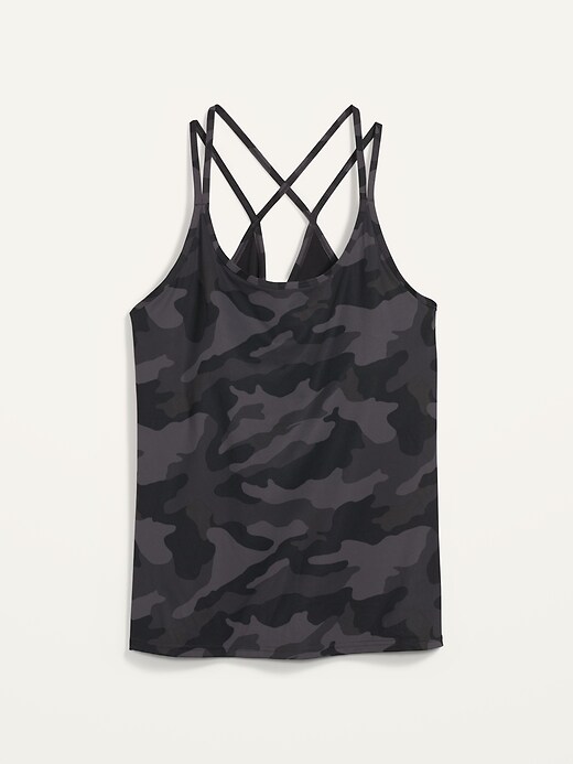 Image number 4 showing, Strappy PowerSoft Shelf-Bra Plus-Size Tank Top