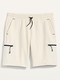 View large product image 3 of 3. Dynamic Fleece Cargo Jogger Shorts -- 9-inch inseam