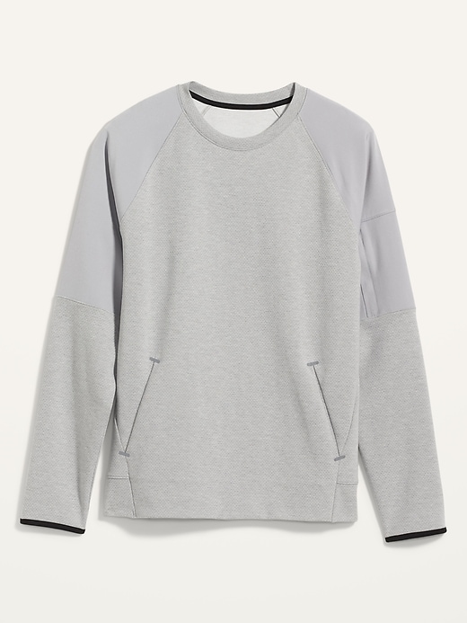 Image number 4 showing, Dynamic Fleece Hybrid Sweatshirt