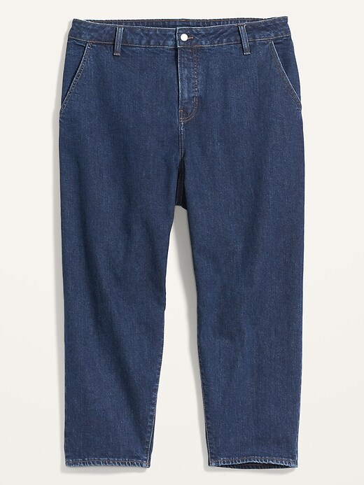 Image number 4 showing, Extra High-Waisted Secret-Slim Pockets Sky Hi Straight Plus-Size Jeans
