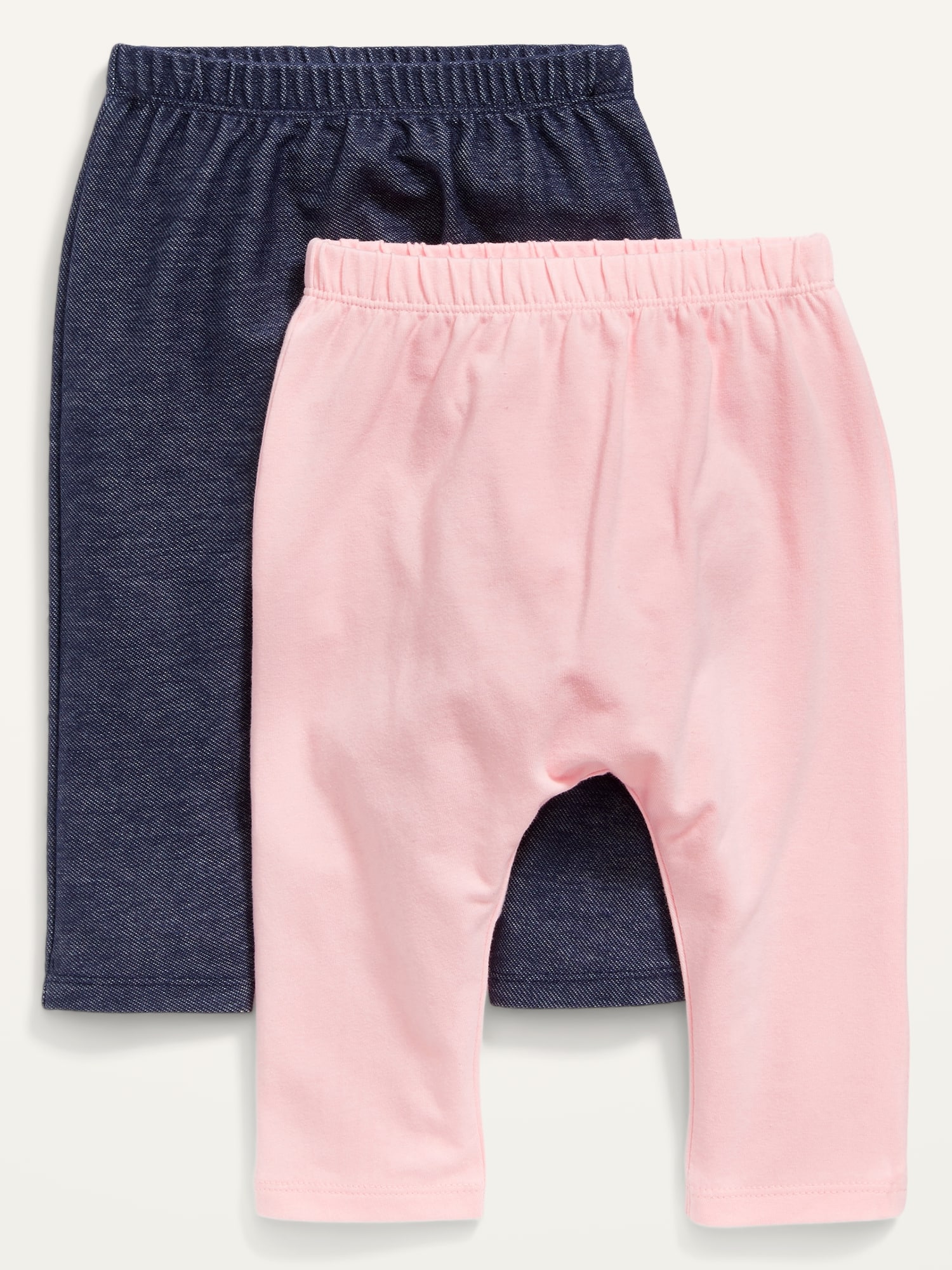 Unisex U-Shaped Pull-On Pants 2-Pack for Baby | Old Navy