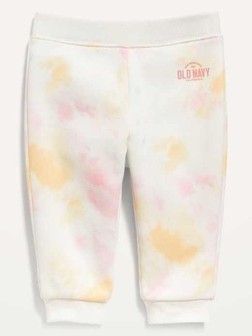 View large product image 1 of 2. Logo-Graphic Tie-Dye Jogger Sweatpants for Baby