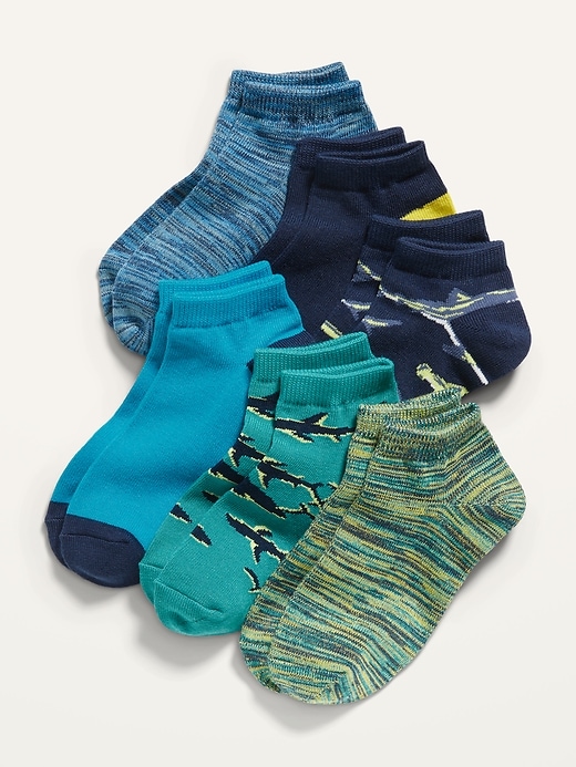 View large product image 1 of 1. Ankle Socks 6-Pack For Boys