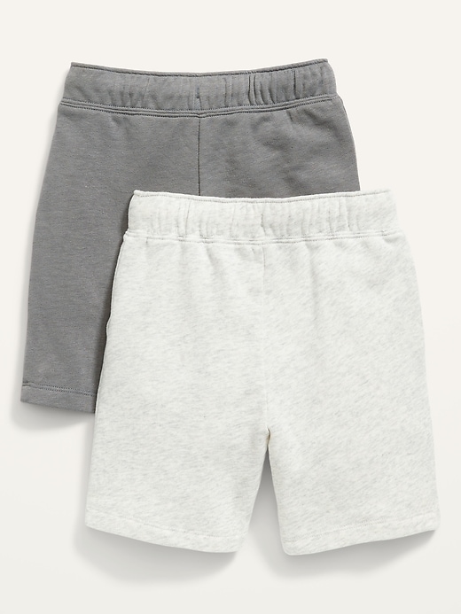 View large product image 2 of 2. French Terry Drawstring Shorts 2-Pack for Toddler Boys