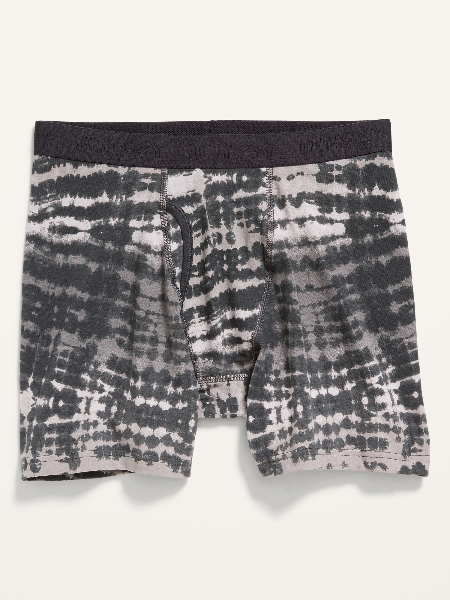 Soft-Washed Printed Boxer Briefs for Men