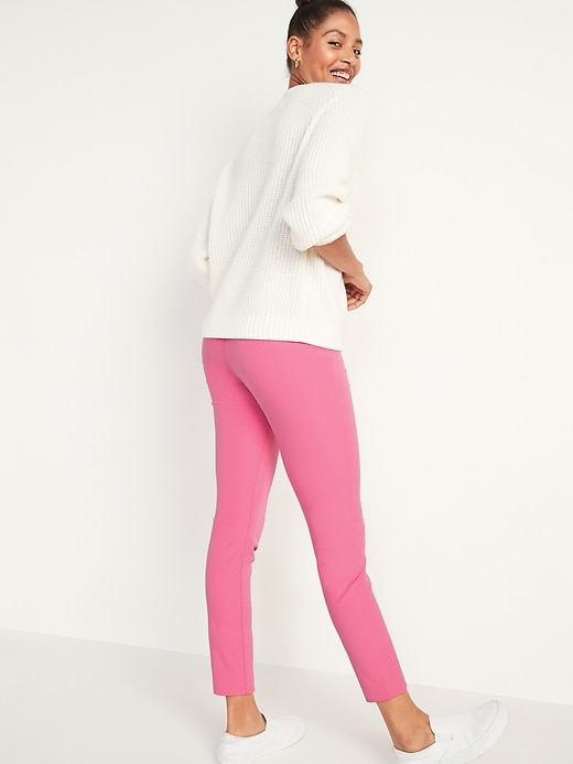 Image number 2 showing, High-Waisted Pixie Ankle Pants for Women