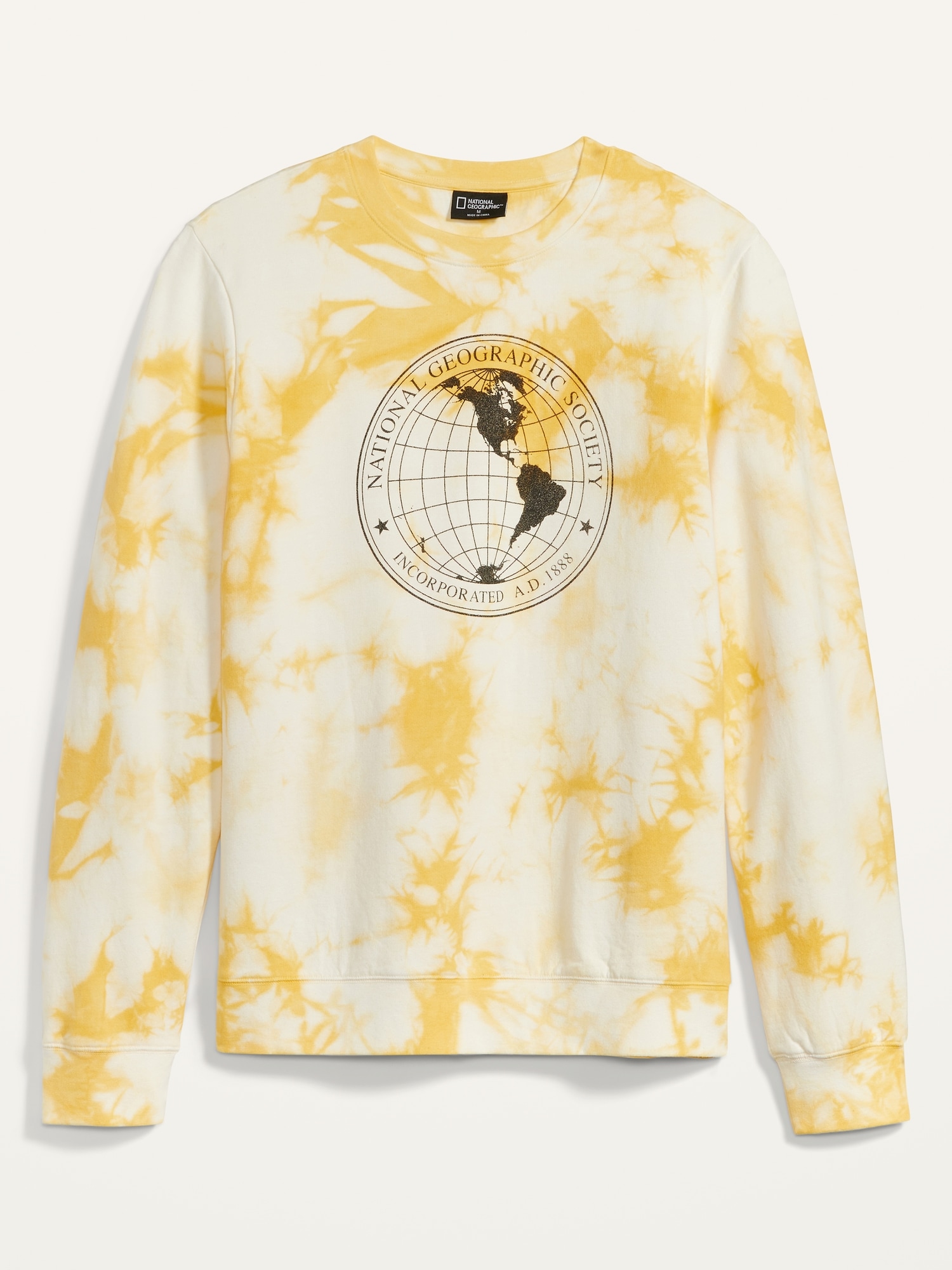 National geographic discount tie dye sweatshirt