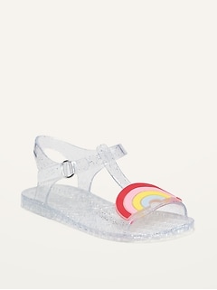 old navy jelly sandals