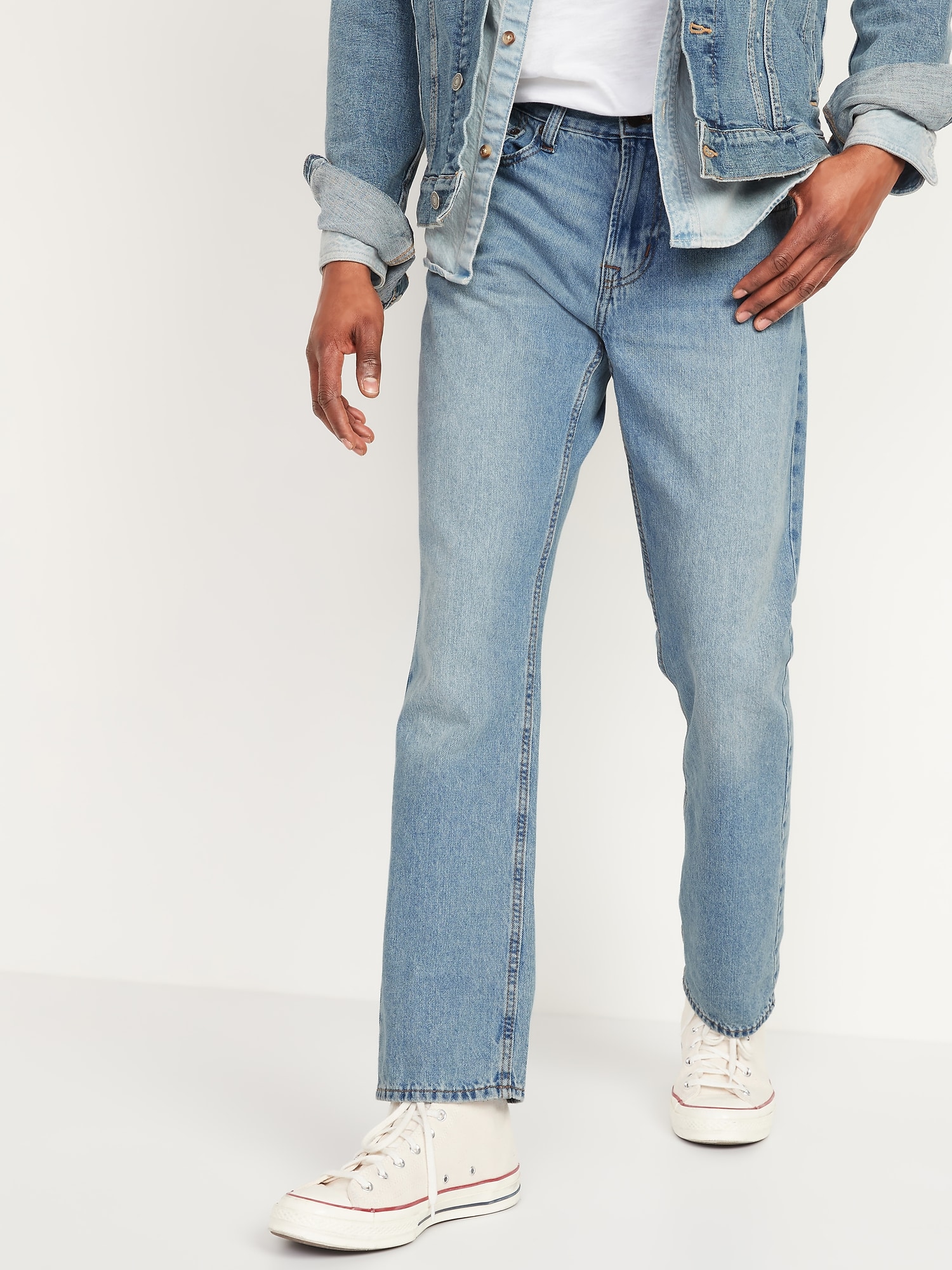 Straight Rigid Jeans For Men