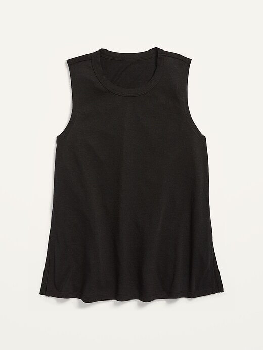 View large product image 1 of 2. Ultra-Lite Go-Dry Convertible Muscle Tunic Tank for Girls