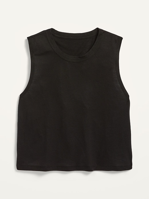 View large product image 1 of 1. Ultra-Lite Cropped Tank Top for Girls