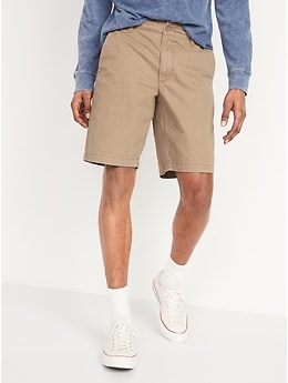 old navy mens khaki shorts