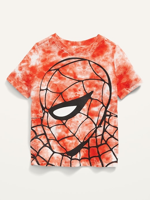 View large product image 1 of 2. Marvel Comics&#153 Spider-Man Unisex Tie-Dye T-Shirt for Toddler