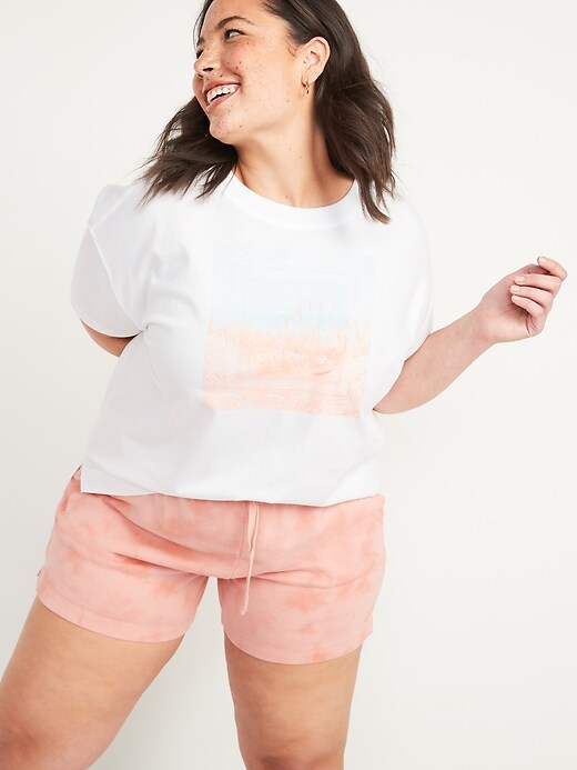 Image number 1 showing, Loose Vintage Graphic Plus-Size Tee