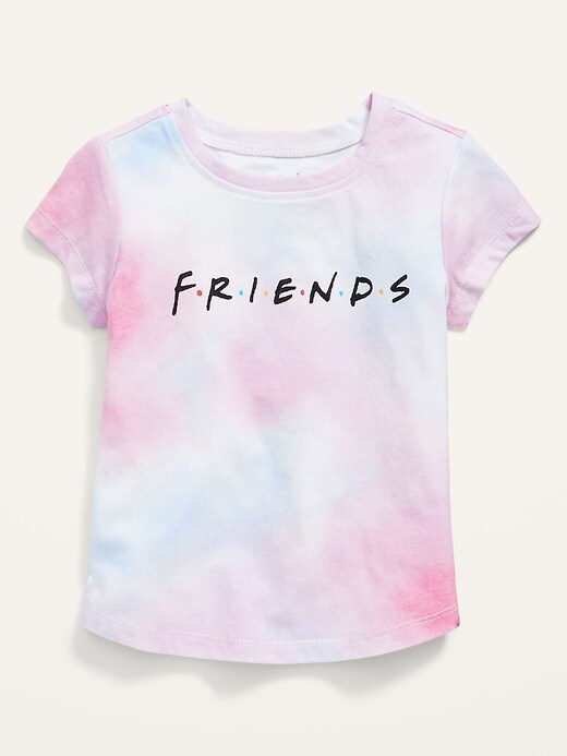 View large product image 1 of 2. Friends&#153 Unisex Short-Sleeve Tie-Dye T-Shirt for Toddler
